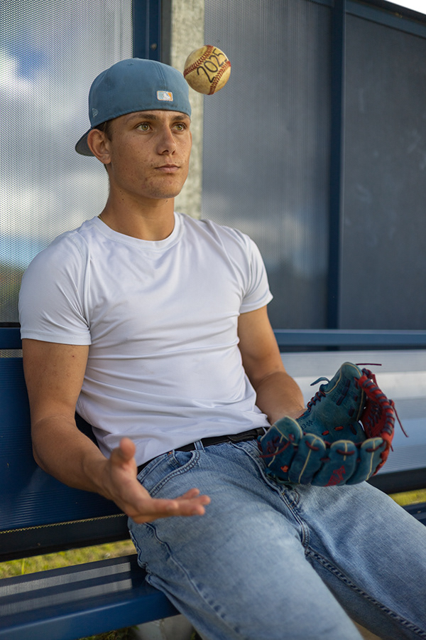Baseball Portrait — Dugout